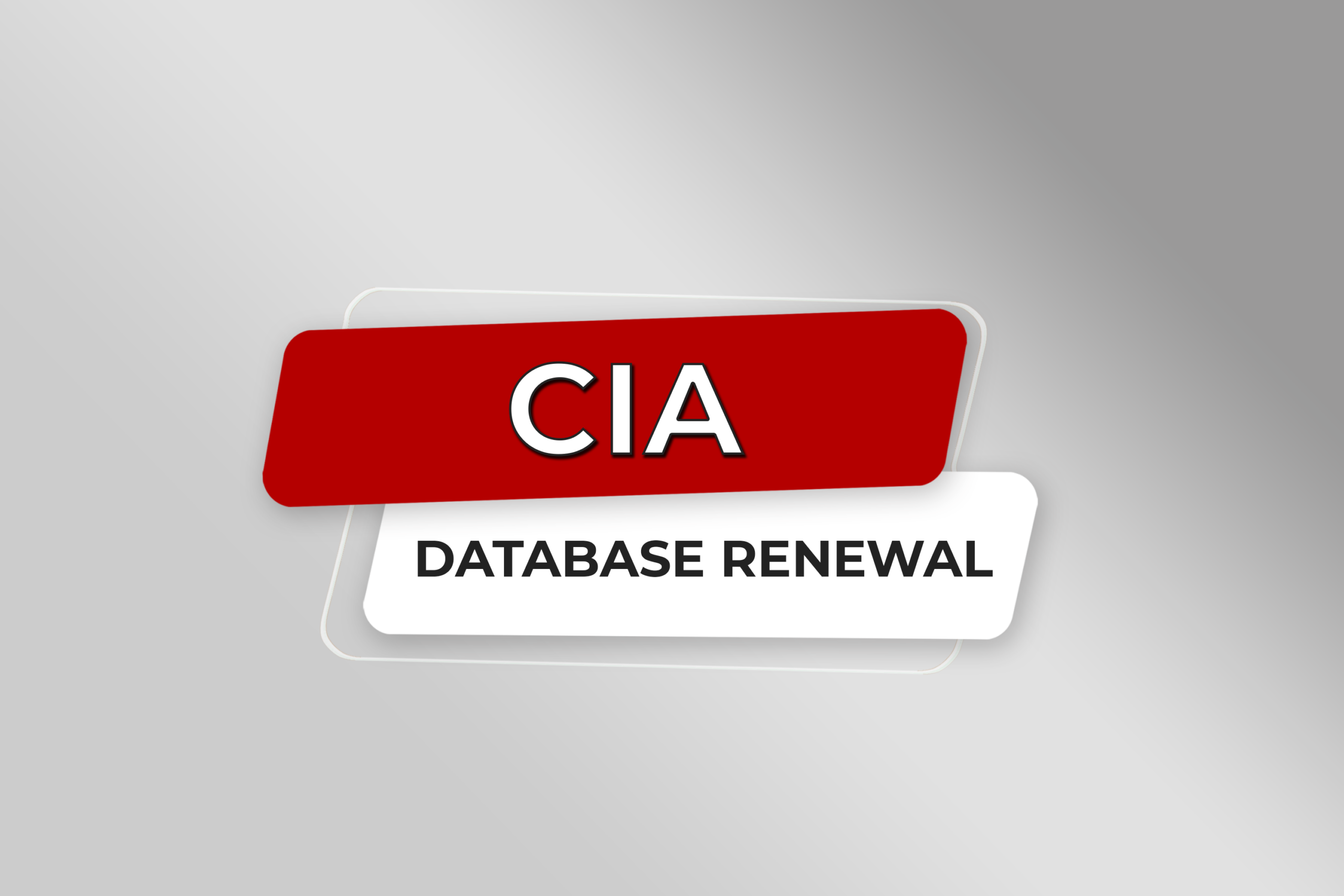 CIA Question Bank Renewal