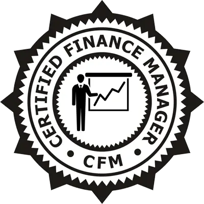 شعار شهادة المدير المالي المعتمد CFM