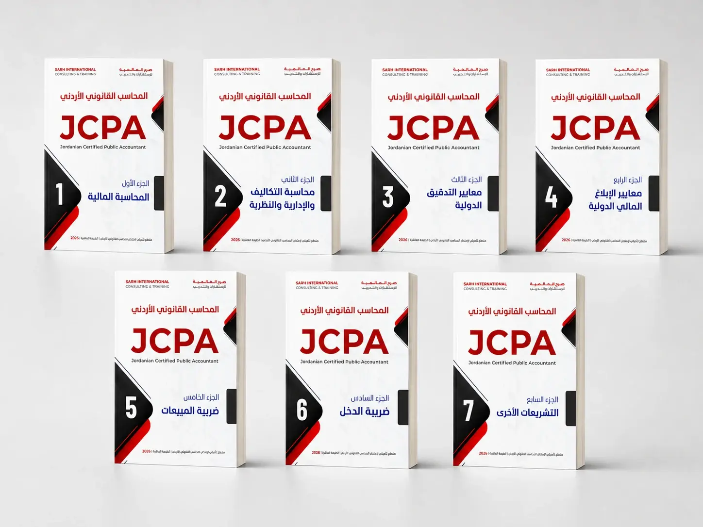 أجزاء منهاج JCPA السبعة وعناوينها